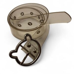 SOLD: Teddy Fresh - Clear Belt w/ Bear Buckle